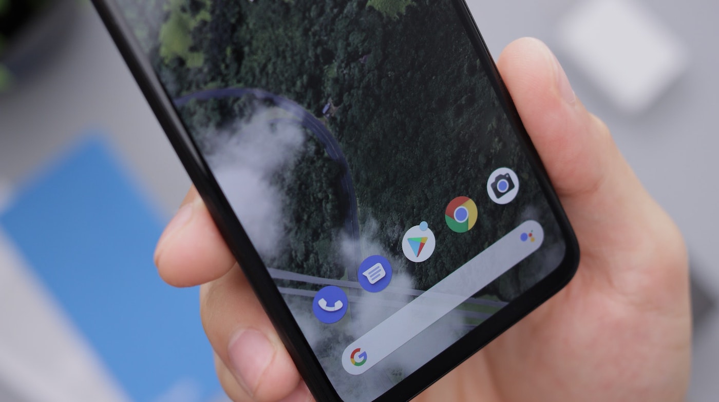 Interface pure Android des Google Pixel