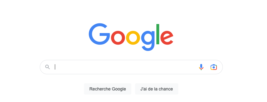 bouton j'ai de la chance de google 