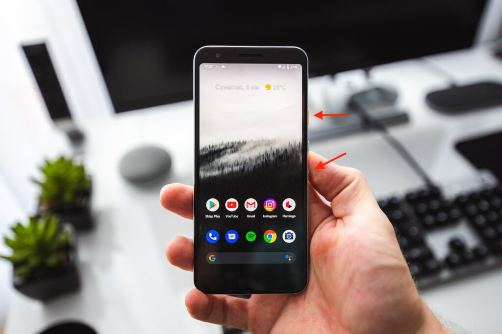 Capture écran Google Pixel