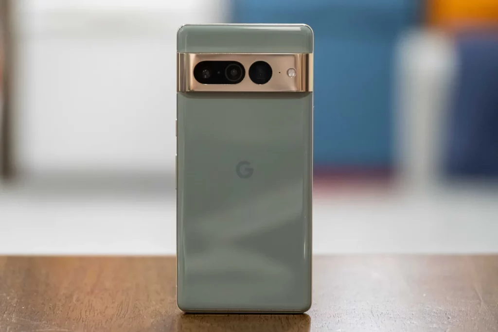 google pixel 7 pro vert sauge