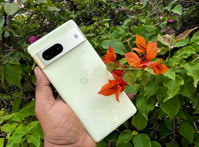 google pixel 7 vert citron