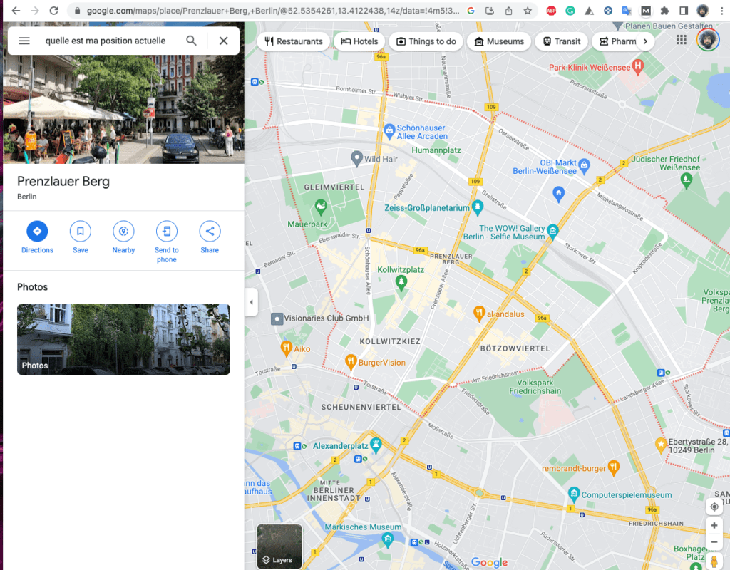 Comment Conna tre Ma Position Actuelle Sur Google Maps Tout Sur Google