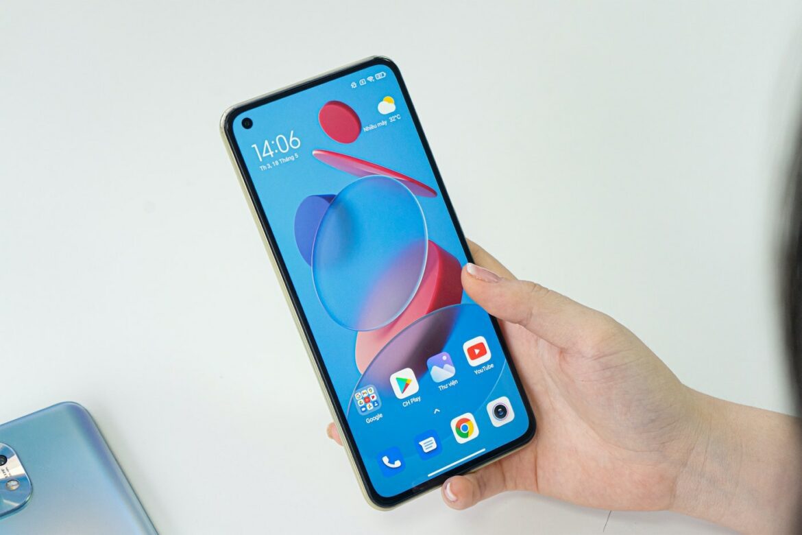Smartphone Xiaomi avec MIUI 13