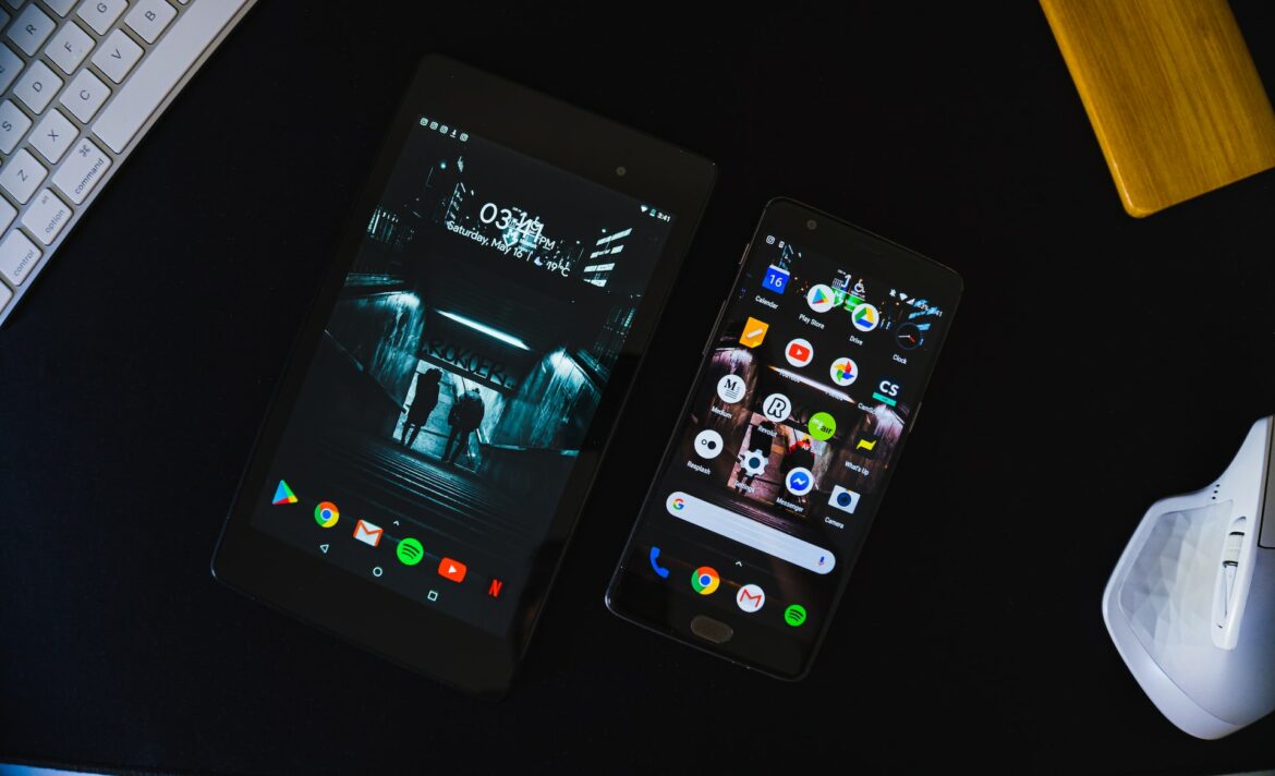 smartphone et tablette android