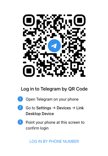 Telegram Web, voici comment se connecter depuis votre navigateur web.