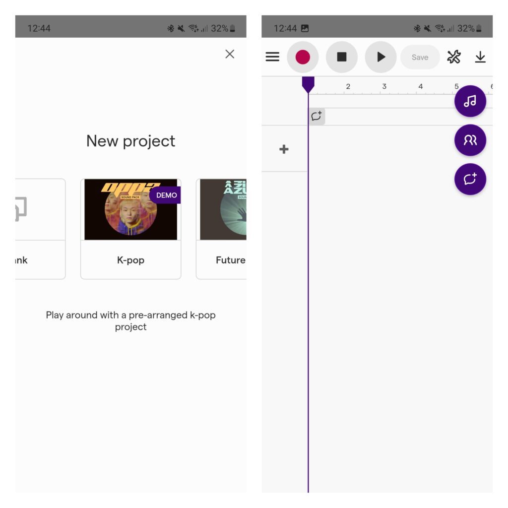 Soundtrap est une des meilleures applications gratuites pour créer de la musique sur Android.