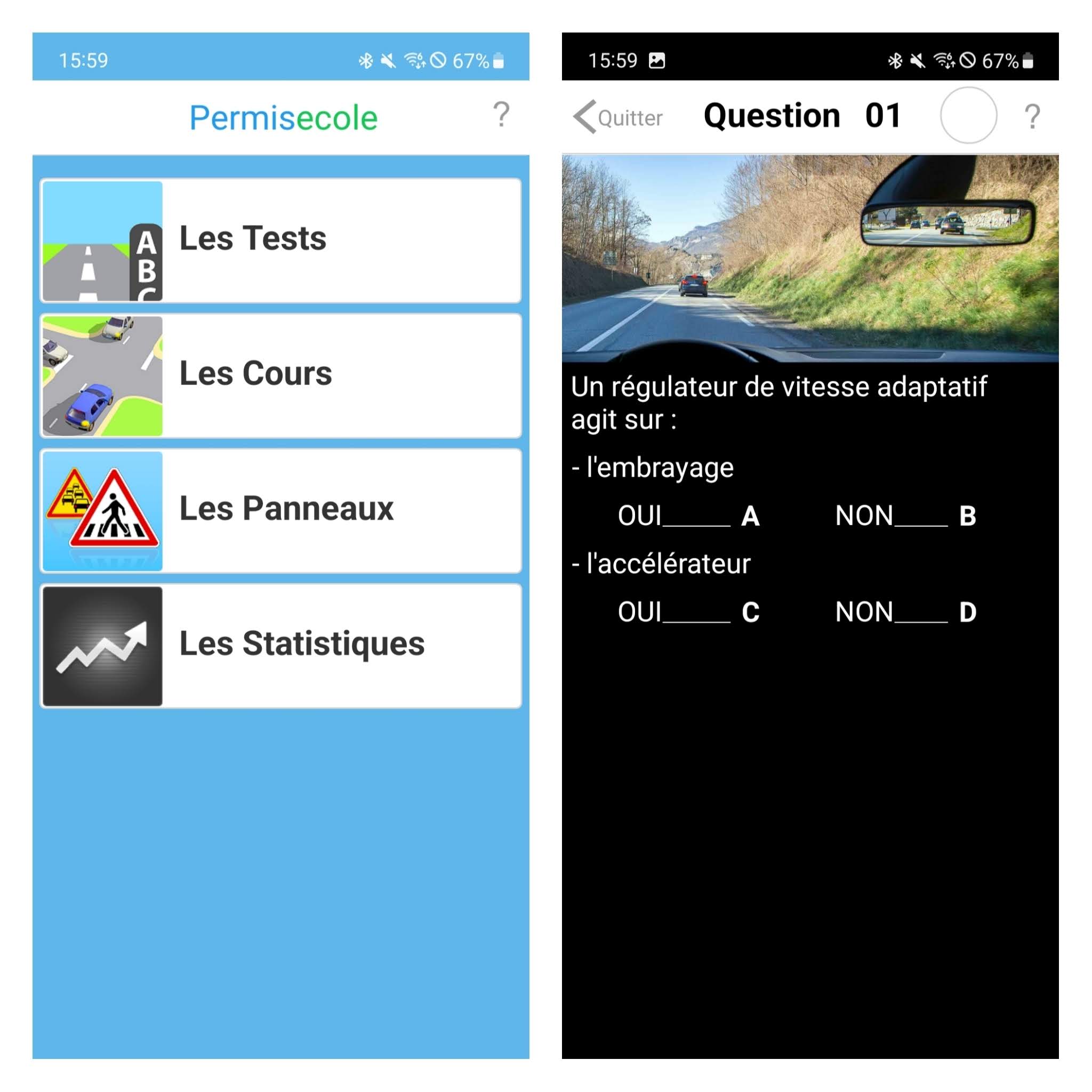 Les meilleures applications pour le code de la route sur Android