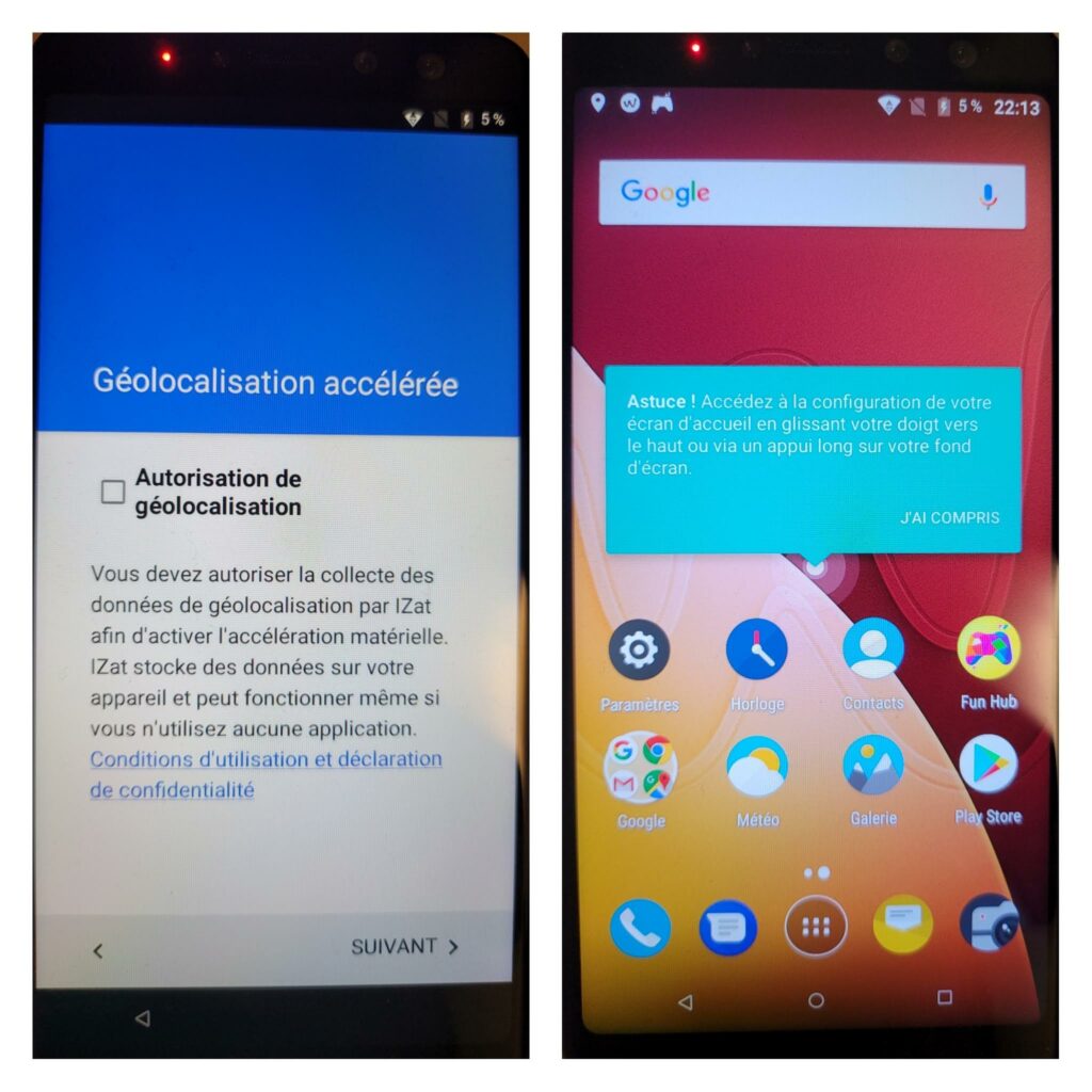 La plupart des nouveaux appareils Android sont fournis avec certaines applications pré-installées.