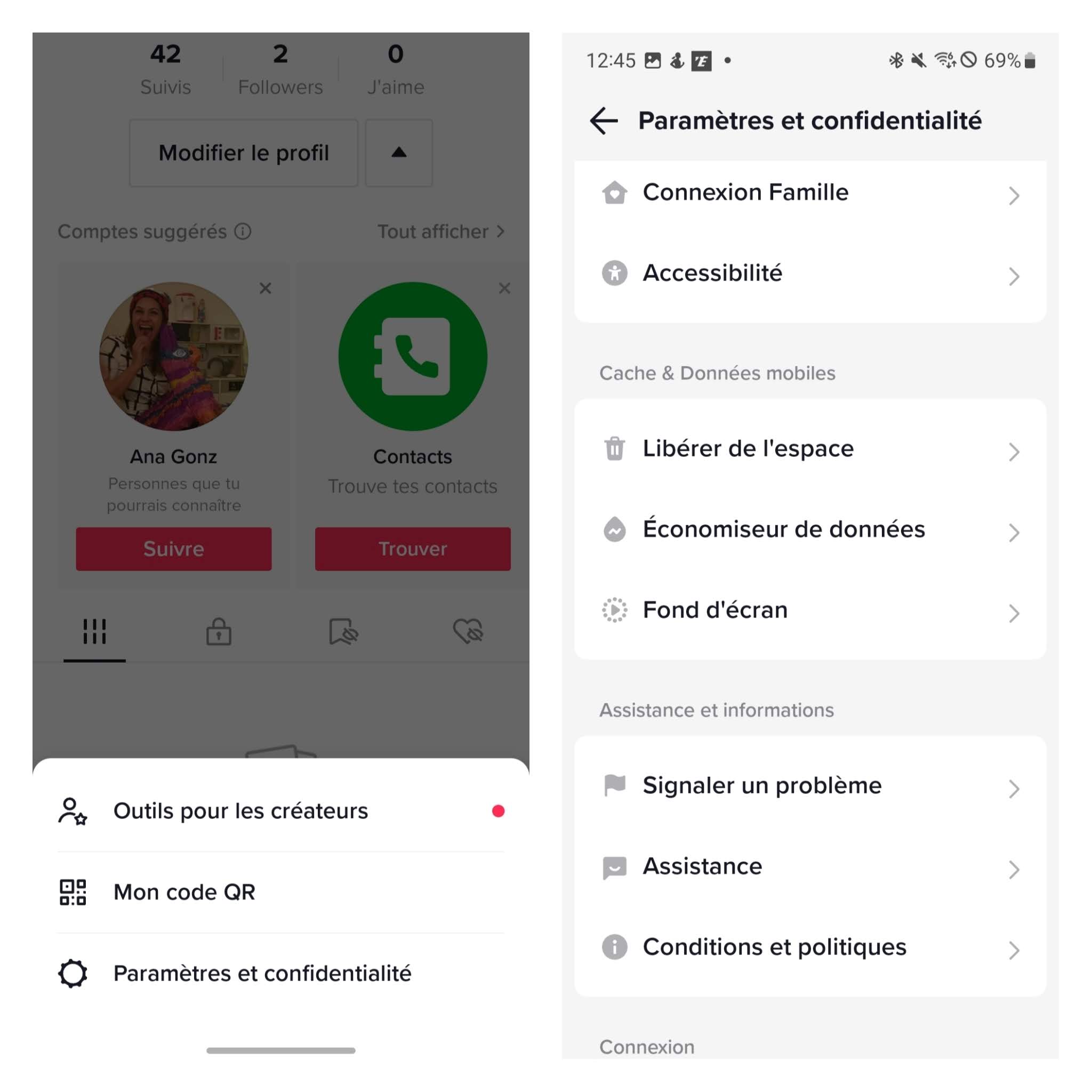 Comment faire un live sur TikTok (avec ou sans 1000 abonnés) sur Android