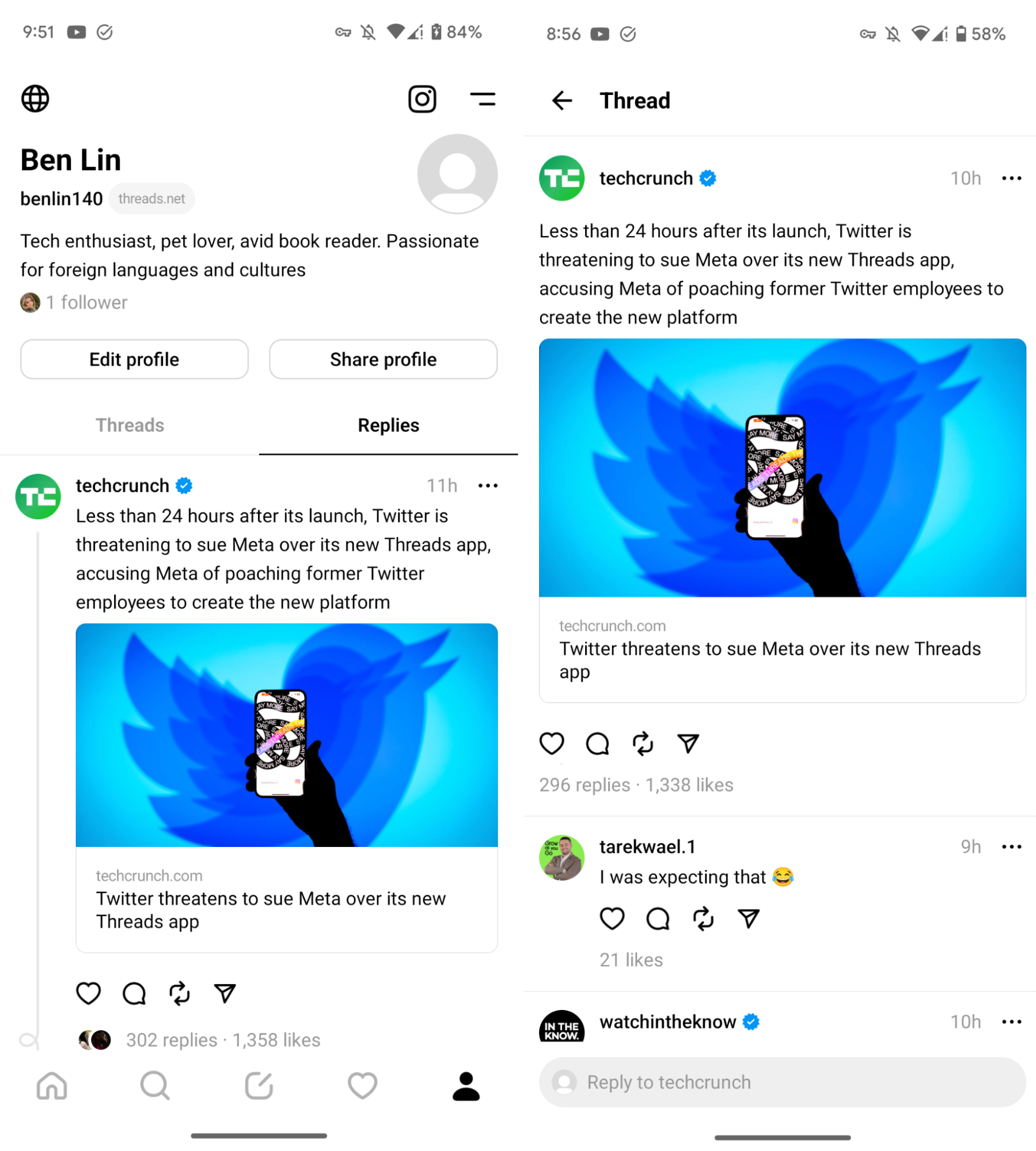 Threads by Instagram : nous avons testé le Twitter de Meta - Tout Sur ...