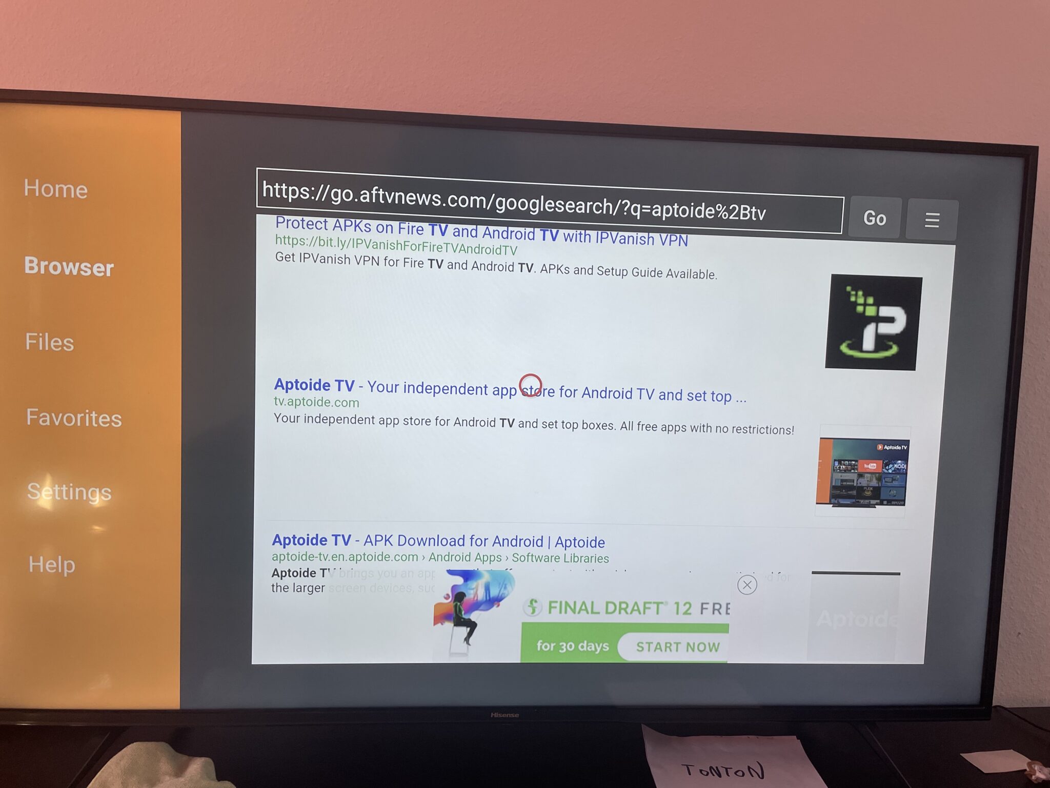 Comment installer Aptoide TV sur Fire Stick Tout Sur Google