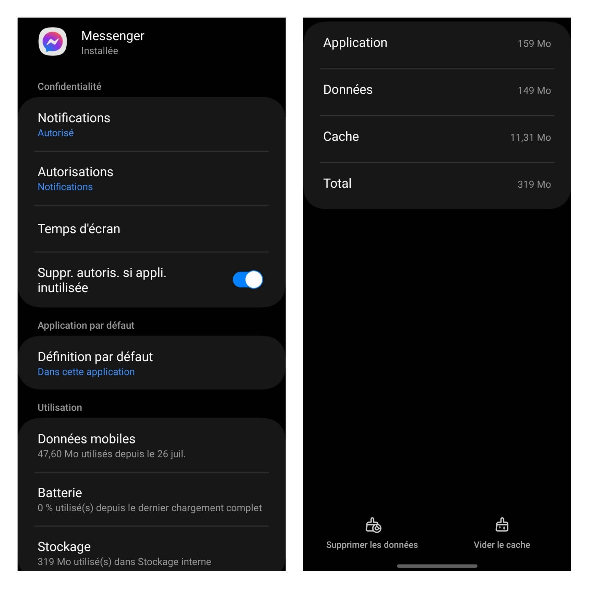 Facebook Messenger ne s