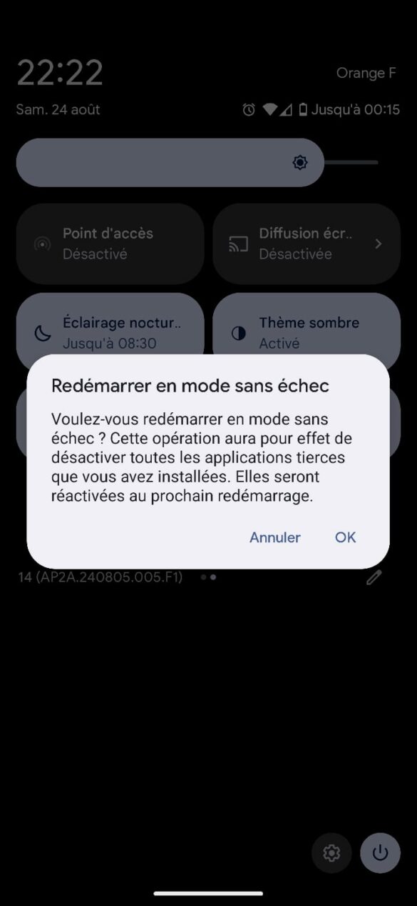 Comment enlever le mode Sécurisé sur Android Tout Sur Google
